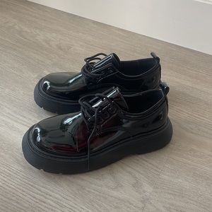 shiney loafers size 8.5